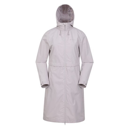 Mountain Warehouse Dames/Dames Hilltop Extra Lang Waterdicht Jasje (Licht Beige) - Image 1