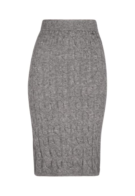 Dreimaster Skirt women Grey melange - Image 1