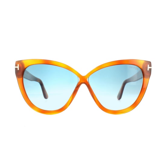 Tom Ford Sunglasses 0511 Arabella 53W Blonde Havana Blue Gradient - Image 1