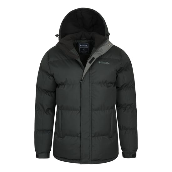 Mountain Warehouse Snow Vadderad jacka för herrar (Svart) - Image 5