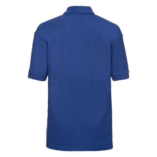 Russell Poloshirt van katoen voor kinderen (Helder Koninklijk) - Image 2