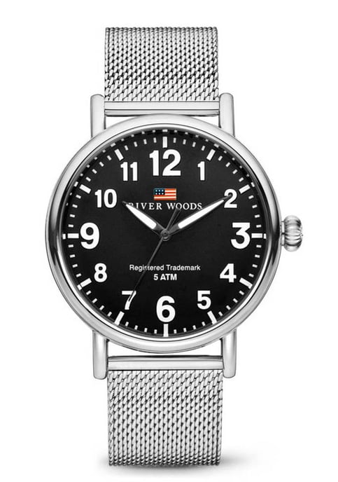 River Woods Sacramento herenhorloge Zilverkleurig RW420003 - Image 1