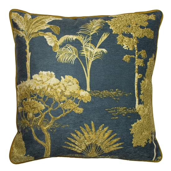 Paoletti Arboretum World Trees Printed Piped Feather Filled Cushion