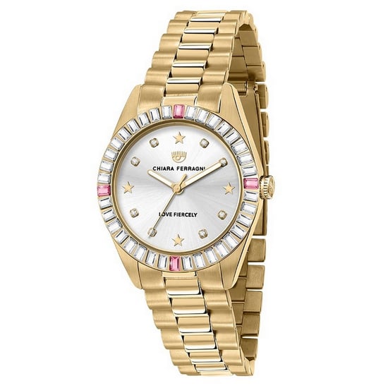 Chiara Ferragni Ladies Watch Quartz gold - Image 1