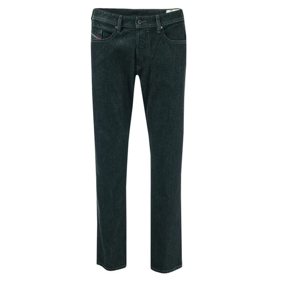 Men's Diesel Buster Slim Tapered Jeans in Black