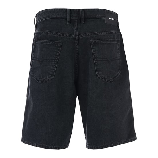 Men's Diesel D-Willoh Shorts in Black - Image 2