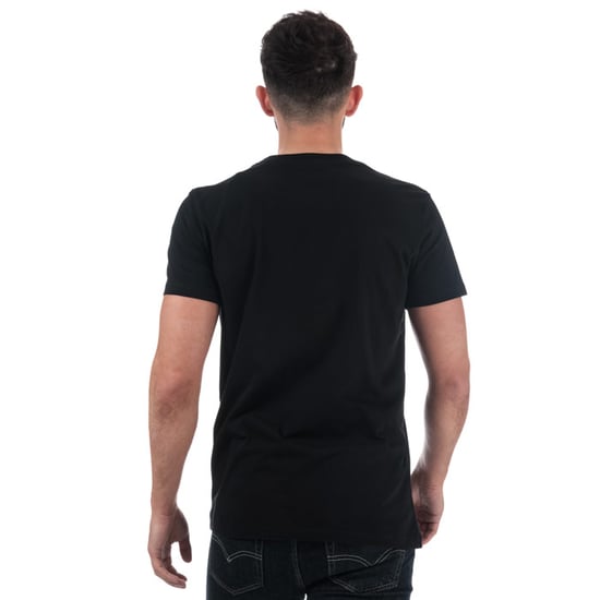 Men's Diesel T-Diego-FO T-Shirt in Black - Image 2