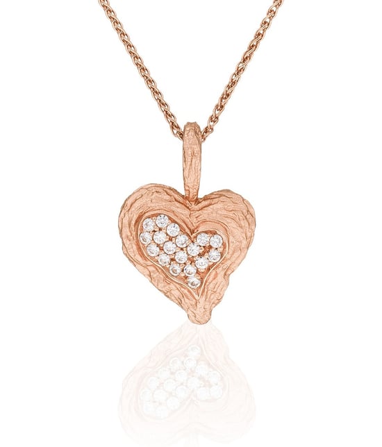 Orphelia 'Hazel' Dames 925 Sterling Zilveren Set: Ketting-Hanger + Oorbellen - Roze SET-7082/1 - Image 3
