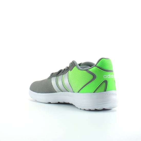 Adidas Neo CloudFoam Mens Grey/Green Trainers