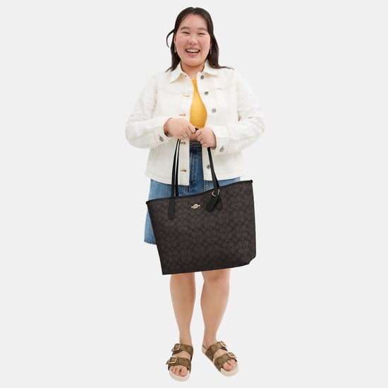 City Tote in Signature Canvas