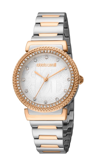 RC5L039M0105 Roberto Cavalli Women Quartz Silver Stainless Steel 5 ATM 32 mm - Image 1
