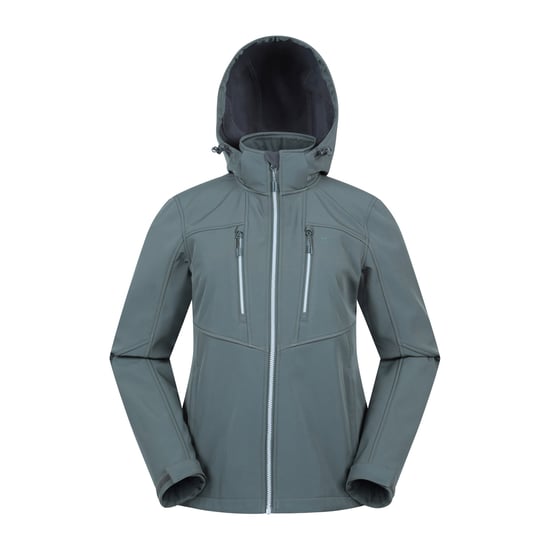 Mountain Warehouse dames/dames Genesis winddicht softshell jack (Groen) - Image 1