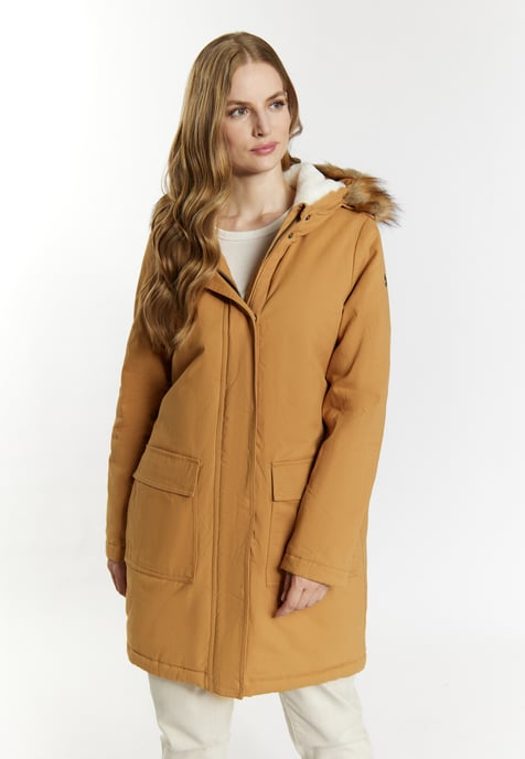 Dreimaster winter parka women camel - Image 3