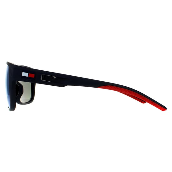 Tommy Hilfiger zonnebril Th 1913/S FLL ZS MATTE BLAUWE BLAUW MIROR - Image 3