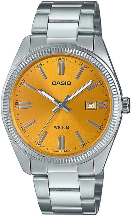 Casio Casio Collection Men's Silver Watch MTP-1302PD-9AVEF - Image 1