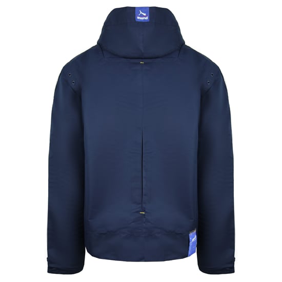 Puma x Ader Error Long Sleeve Hooded Navy Mens Windbreaker 595535 06