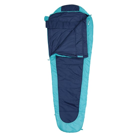 Mountain Warehouse Unisex Adult Microlite 500 Left Zip Midseason Mummy Sleeping Bag (Blue) - Image 4