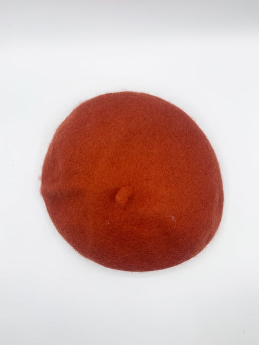 Plain Felt Beret - Image 2