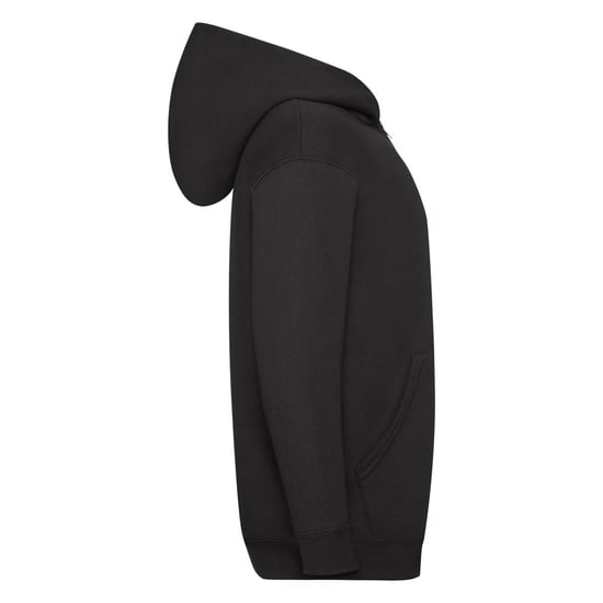 Fruit of the Loom Kinder/Kids Classic Full Zip Hoodie (Zwart) - Image 3