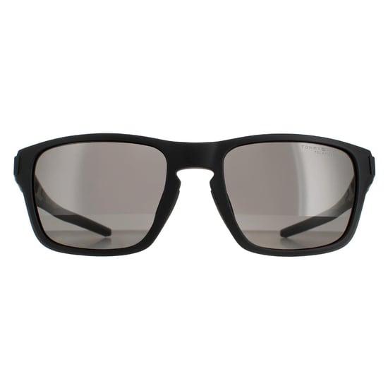 Tommy Hilfiger Rectangle Mens Black Grey Polarized TH 1952/S
