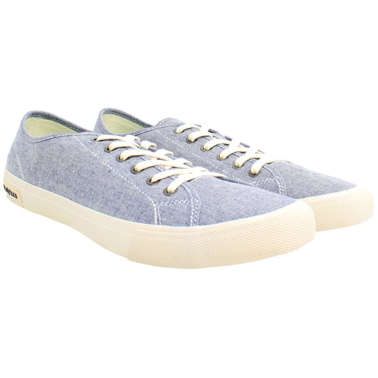 Seavees Legend Chambray Heren Blauwe Schoenen - Image 2