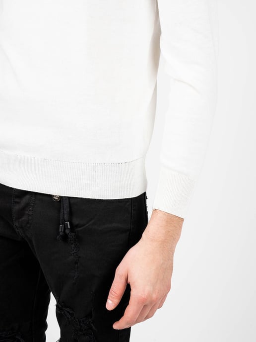 Xagon Man Pullover C-neck Men's Off-White - Image 6