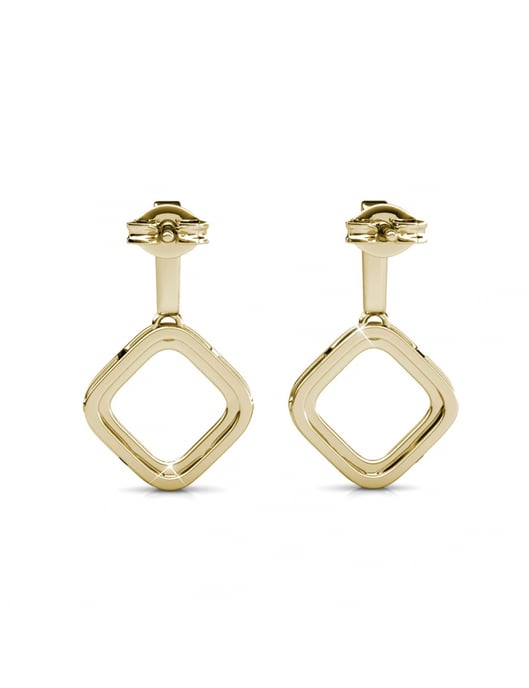 Irina örhängen - guld och kristall - Image 5