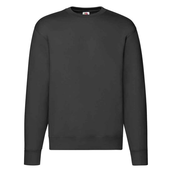 Fruit of the Loom Heren Premium Drop Shoulder Sweatshirt (Zwart) - Image 1