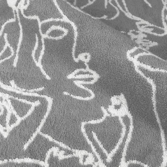 Everybody Abstract Jacquard Hand Towel - Image 2