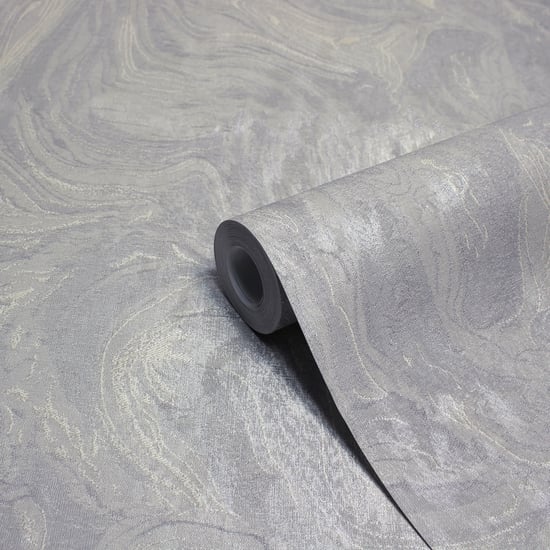 Marble Metallic Vinyl Wallpaper - Image 1