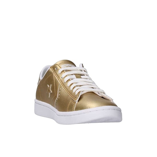 Converse Pro Womens Gold Trainers