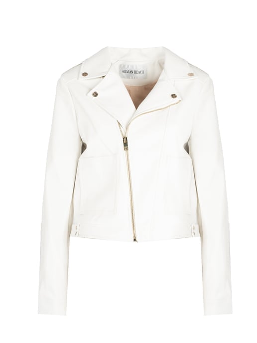 Silvian Heach Jacket Woman's White