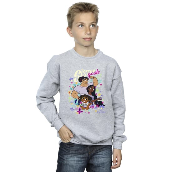 Disney Boys Encanto Sister Goals Sweatshirt (Sports Grey)