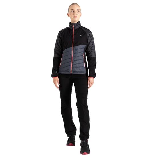 Dare 2B Womens/Ladies Lexan Hybrid Jacket (Black/Ebony)
