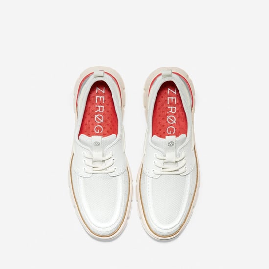 Cole Haan 4.ZeroGrand Regatta Nylon Men's Blanc de Blanc Boat Shoes - Image 6