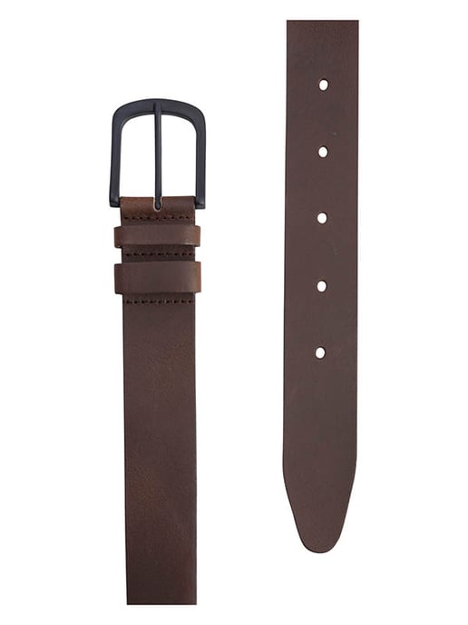 Petrol Industries - Leather belt  Men - Brown