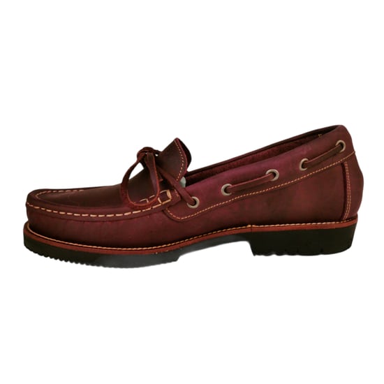 Unisex's Loafer Shoe Riverty color BURGUNDY