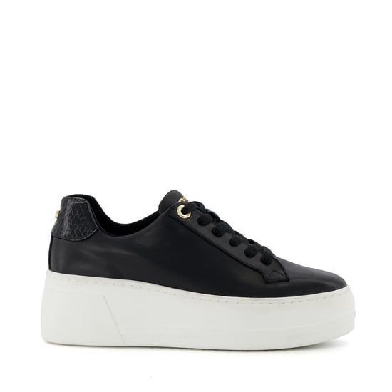 Dune Ladies EPISODE Lace-Up Flatform Trainers - Image 1