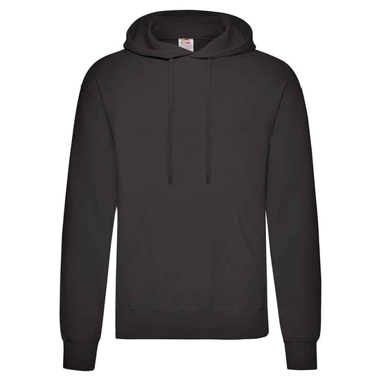 Fruit of the Loom Unisex Classic Hoodie för vuxna (Svart) - Image 1