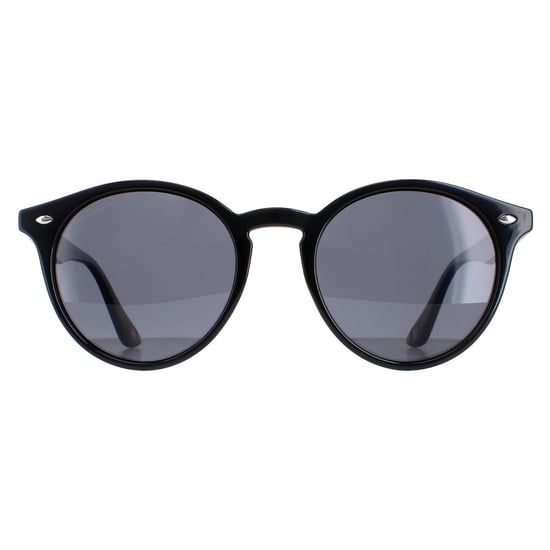 Montana Round Unisex Black Smoke Polarized MP20
