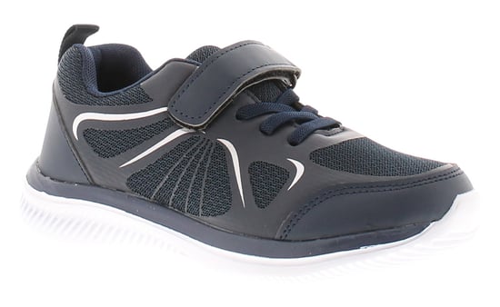 Focus Junior Boys Trainers Dylan Lace Up navy