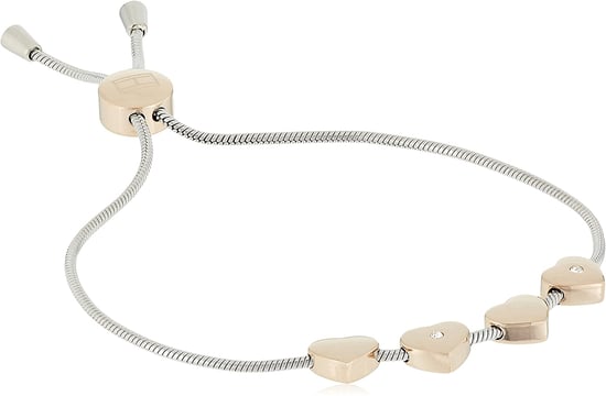 Tommy Hilfiger Dames RVS Armband - Zilver/Roségoud 2780122 - Image 2
