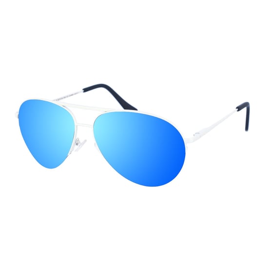 Maxy women's oval-shaped metal sunglasses