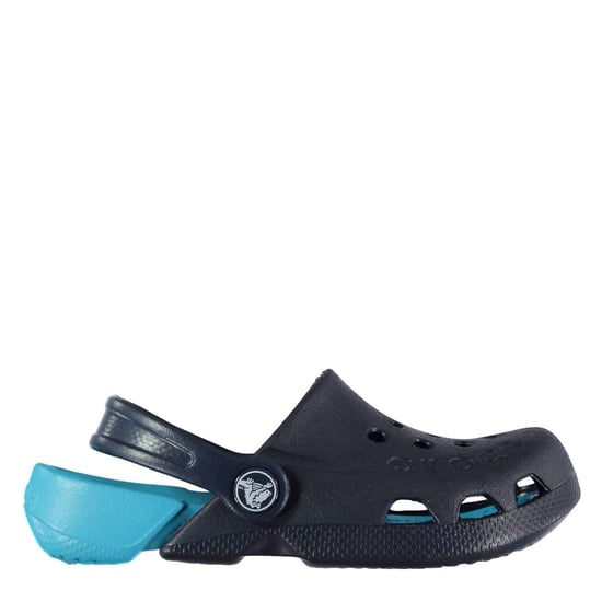 Crocs Baby Electro Clogs Shoes Mules Slippers Sandals Slip On Colour Contrasting