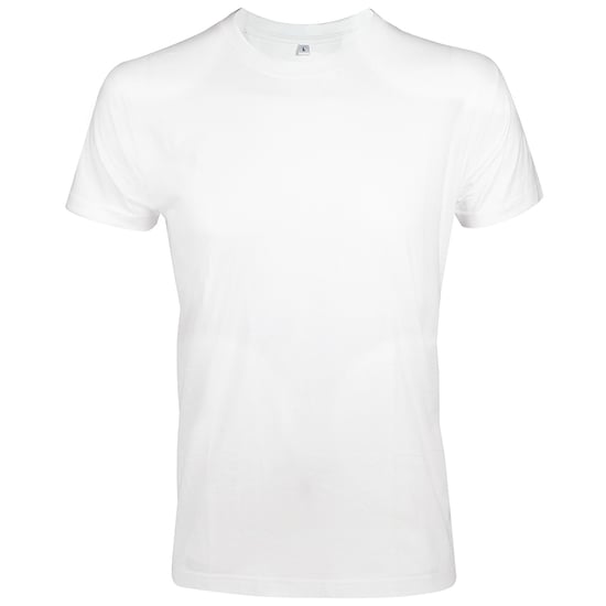 SOLS Heren Imperial Slim Fit T-Shirt met korte mouwen (Wit) - Image 1