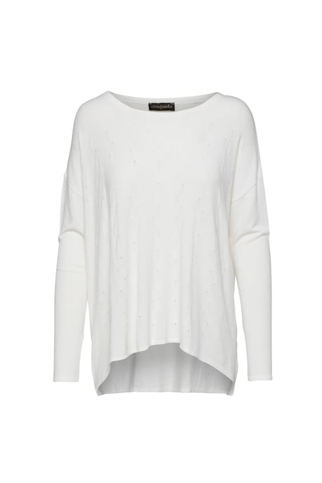 Stickad Jacquard Detalj Topp - Image 2