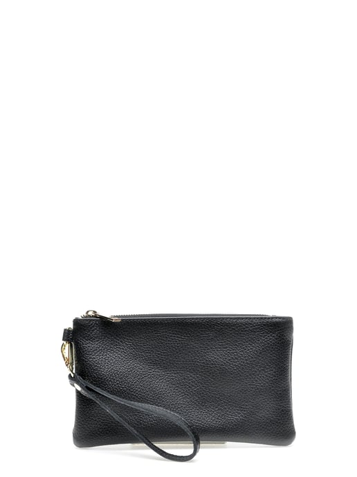 Luisa Vannini SS22 LV 1781T Black Leather Bag