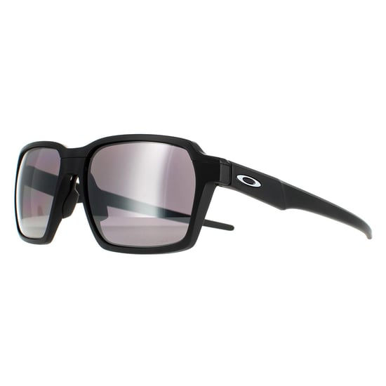 Oakley Square Mens Matte Black Prizm Black Polarized Parlay
