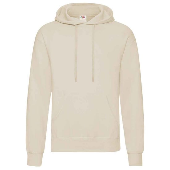 Fruit of the Loom Adults Unisex Classic Hooded Sweatshirt (Natural) - Image 1