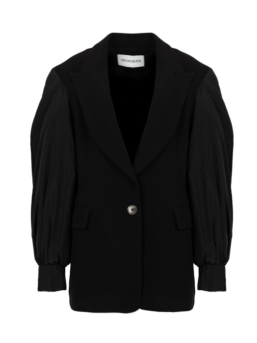 Silvian Heach Coat Woman's Black - Image 1